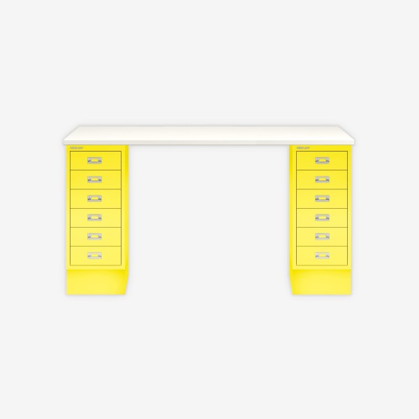 Bisley Home MultiDesk 005641 weiß/zinkgelb
