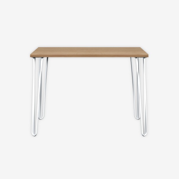 Bisley Home MultiDesk 018696 natürliche Eiche/verkehrsweiß