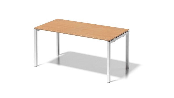 Bisley Cito Desking BC396 Dekor buche, Gestell verkehrsweiß