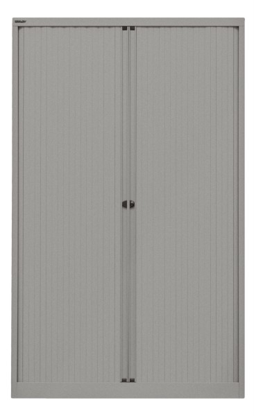 Bisley Rollladenschrank EUROTAMBOUR SL355 Rollladen silber, Korpus silber