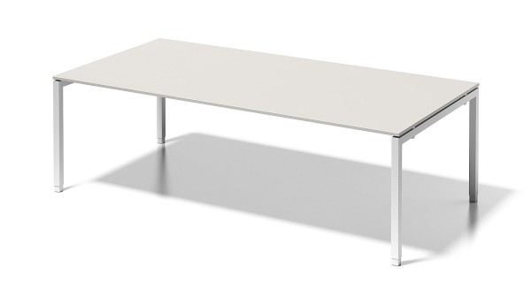 Bisley Cito Desking GW396 Dekor grauweiß, Gestell verkehrsweiß