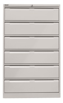 Bisley Karteischrank 645 lichtgrau Bisley Karteischrank 645 lichtgrau
