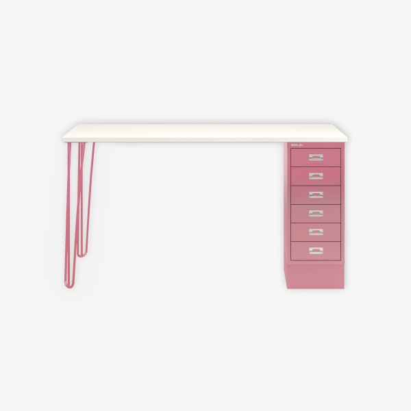 Bisley Home MultiDesk 005601 weiß/pink