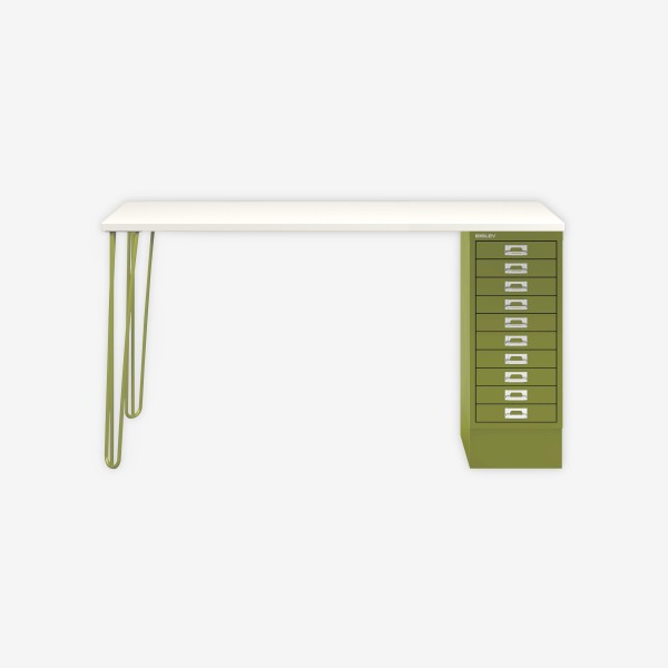Bisley Home MultiDesk 005604 weiß/grün