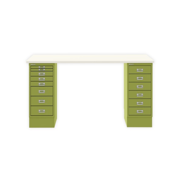 Bisley Home MultiDesk 005604 weiß/grün
