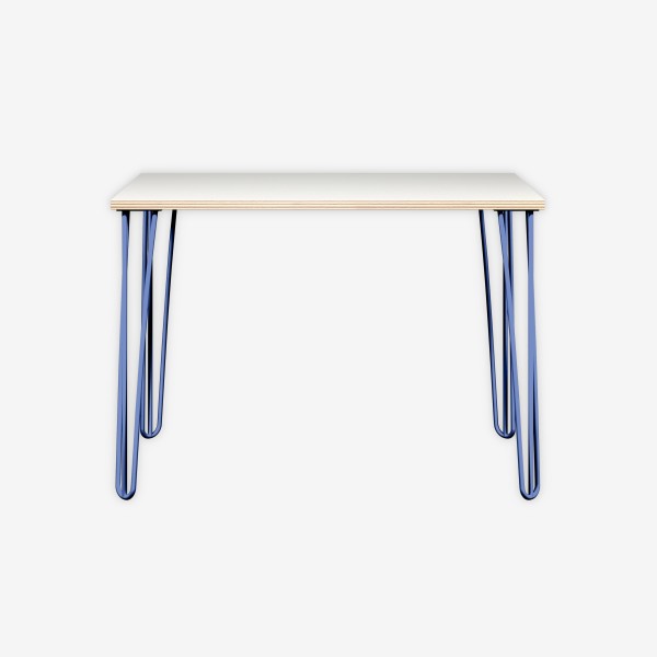 Bisley Home MultiDesk PW639 plywood/oxfordblau
