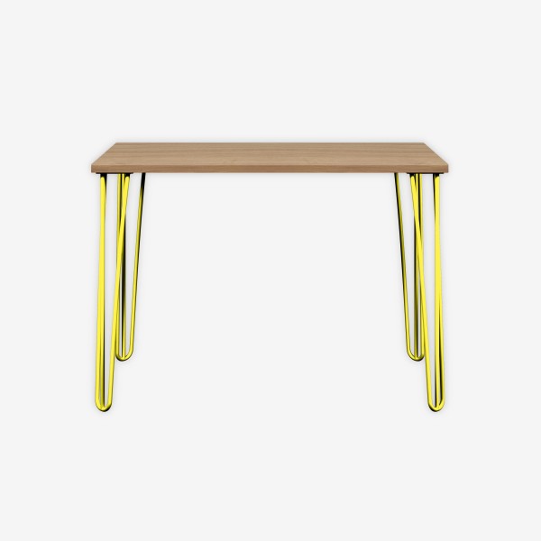 Bisley Home MultiDesk 018641 natürliche Eiche/zinkgelb