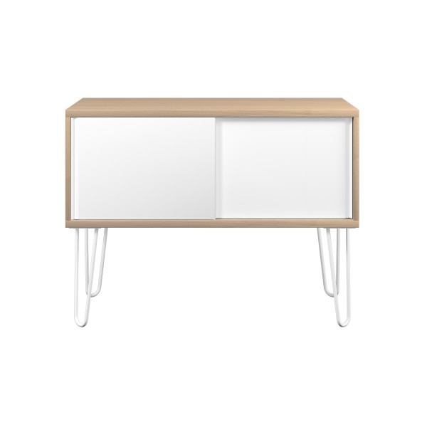 Bisley Home MultiRange Sideboard 018696 natürliche Eiche/verkehrsweiß