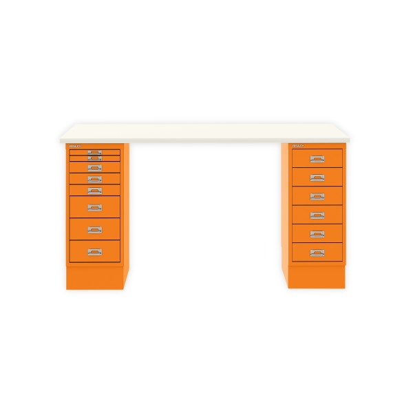 Bisley Home MultiDesk 005603 weiß/orange