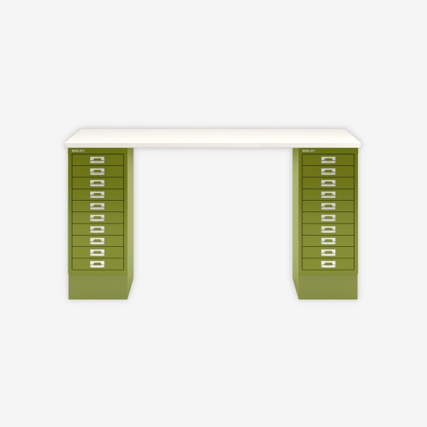 Bisley Home MultiDesk 005604 weiß/grün