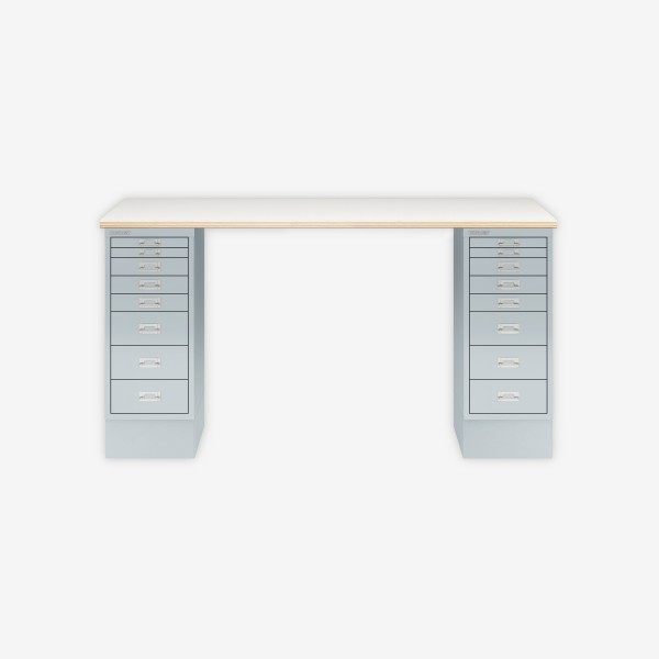 Bisley Home MultiDesk PW645 plywood/lichtgrau