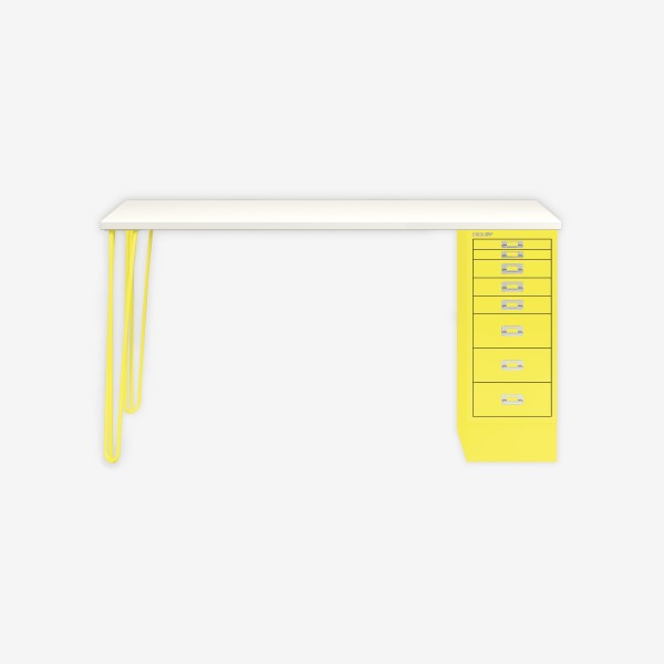 Bisley Home MultiDesk 005641 weiß/zinkgelb