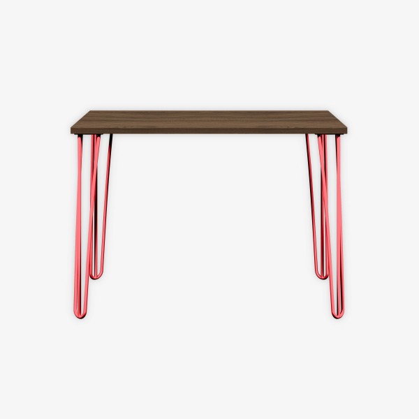 Bisley Home MultiDesk NW670 nussbaum/kardinalrot