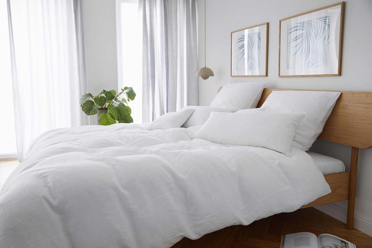 <h2>Elegante Bettwäsche Pure in Weiß</h2>