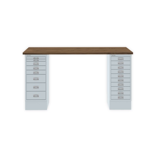 Bisley Home MultiDesk NW645 nussbaum/lichtgrau