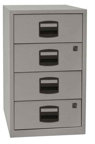 Bisley Home Schubladenschrank PFA | Home Filer 355 silber