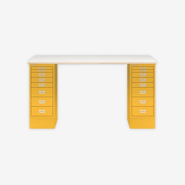 Bisley Home MultiDesk PW642 plywood/sunflower