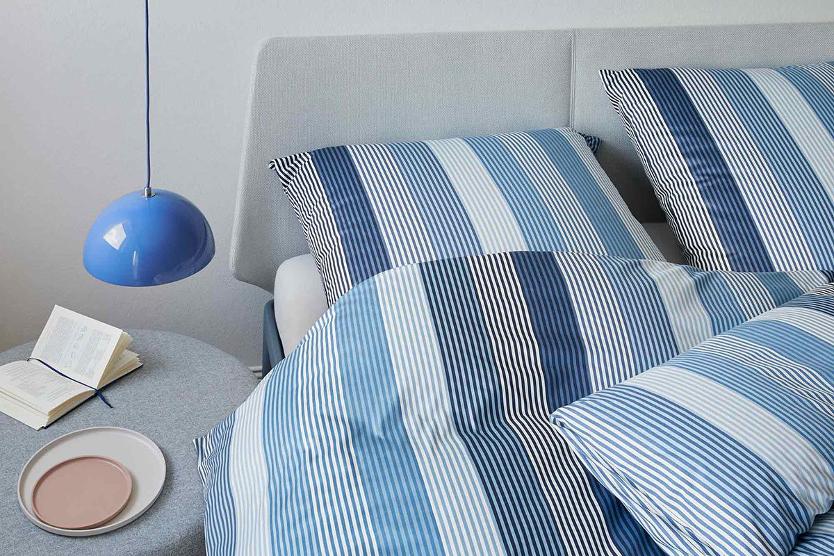 <h2>Elegante Bettwäsche Brilliant Denim</h2>