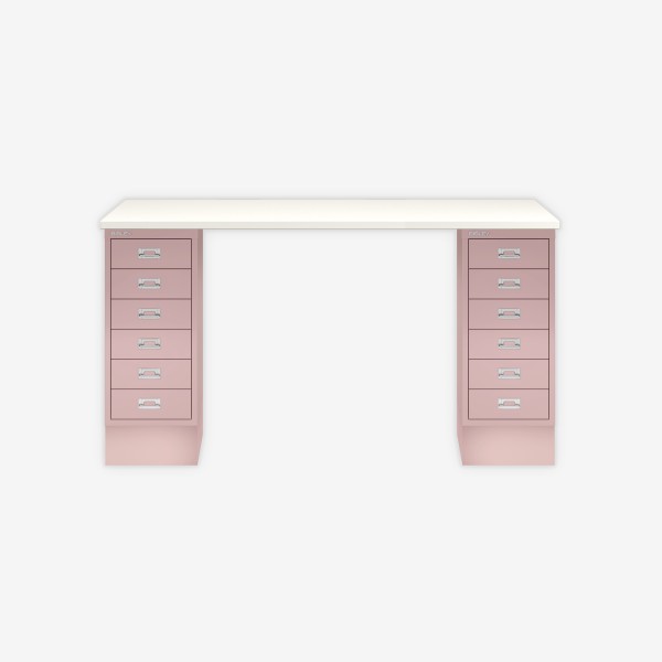 Bisley Home MultiDesk 005620 weiß/pastellpink
