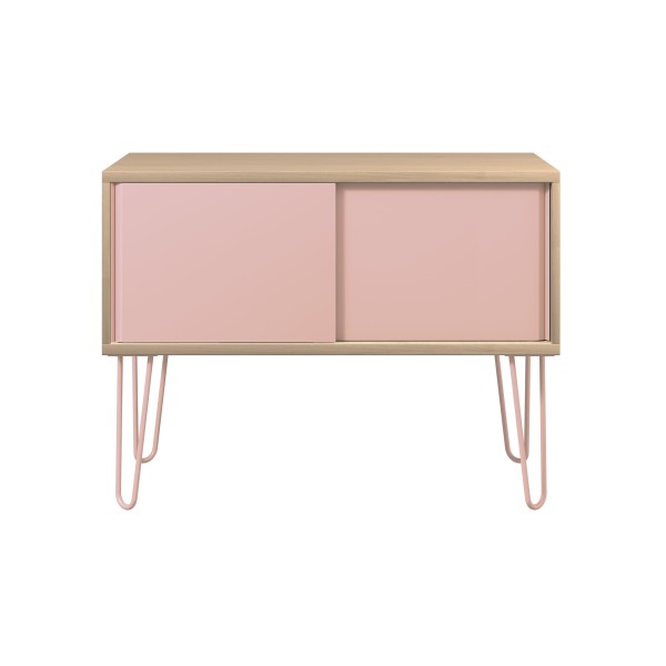 Bisley Home MultiRange Sideboard 018620 natürliche Eiche/pastellpink