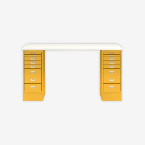 Bisley Home MultiDesk 005642 weiß/sunflower
