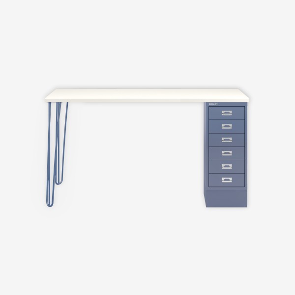 Bisley Home MultiDesk 005605 weiß/blau