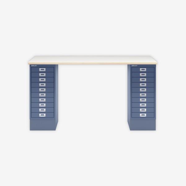 Bisley Home MultiDesk PW605 plywood/blau