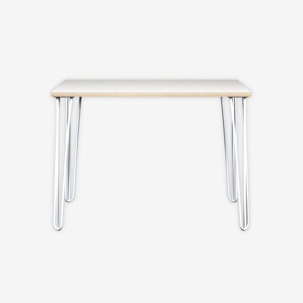 Bisley Home MultiDesk PW696 plywood/verkehrsweiß