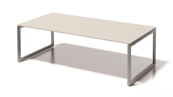 Bisley Cito Desking GW355 Dekor grauweiß, Gestell silber