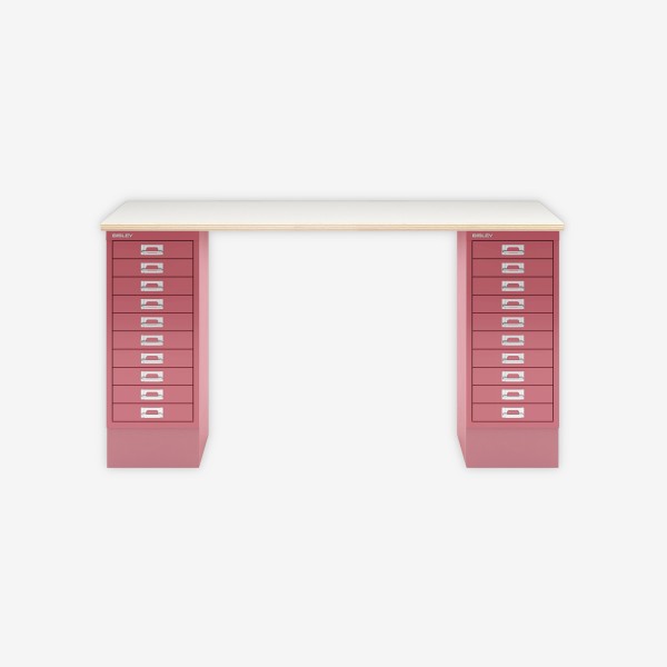 Bisley Home MultiDesk PW601 plywood/pink