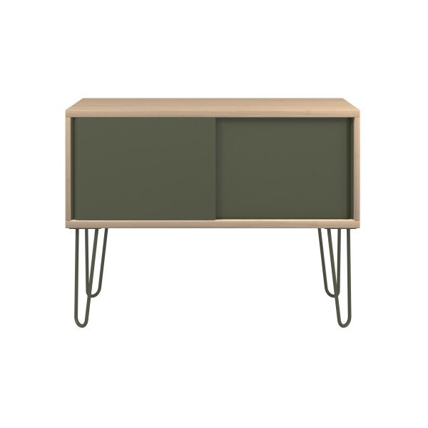 Bisley Home MultiRange Sideboard 018623 natürliche Eiche/olivgrün