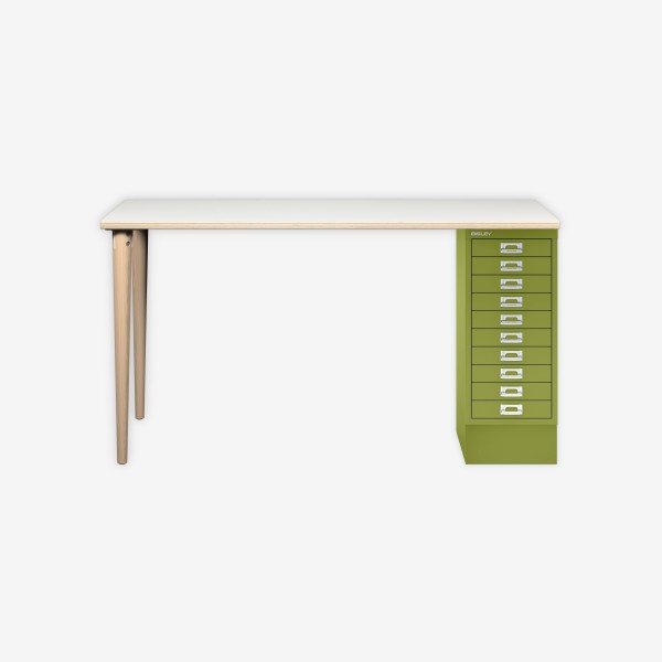 Bisley Home MultiDesk PW604 plywood/grün