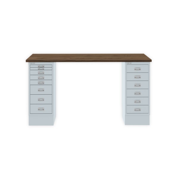 Bisley Home MultiDesk NW645 nussbaum/lichtgrau
