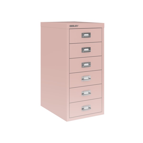 Bisley Schubladenschrank MultiDrawer™ 29ger Serie pastell - pink