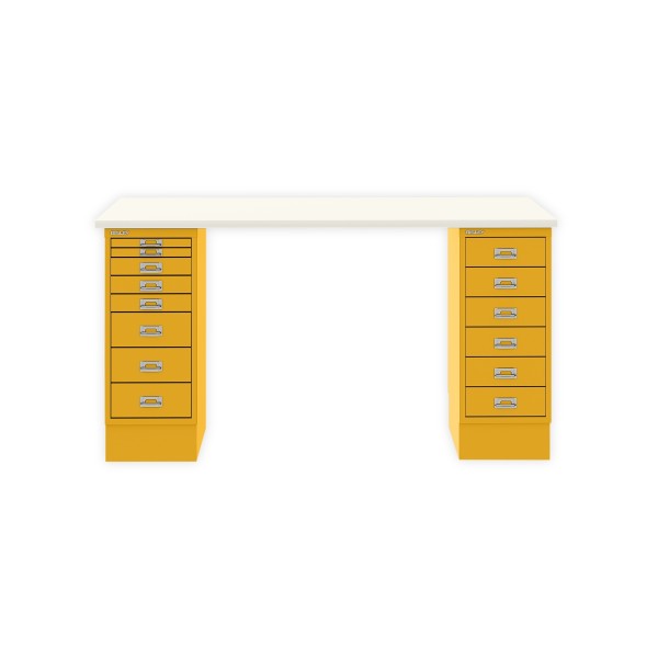 Bisley Home MultiDesk 005642 weiß/sunflower