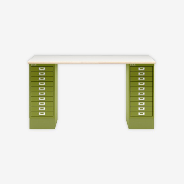 Bisley Home MultiDesk PW604 plywood/grün