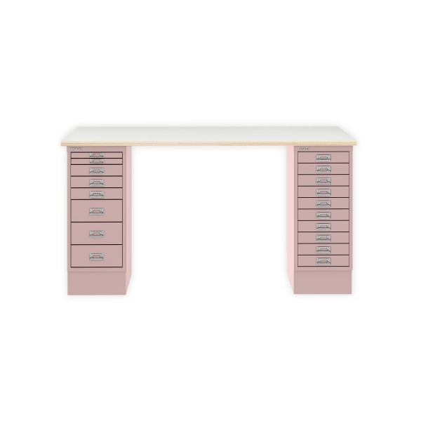 Bisley Home MultiDesk PW620 plywood/pastellpink