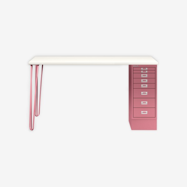 Bisley Home MultiDesk 005601 weiß/pink