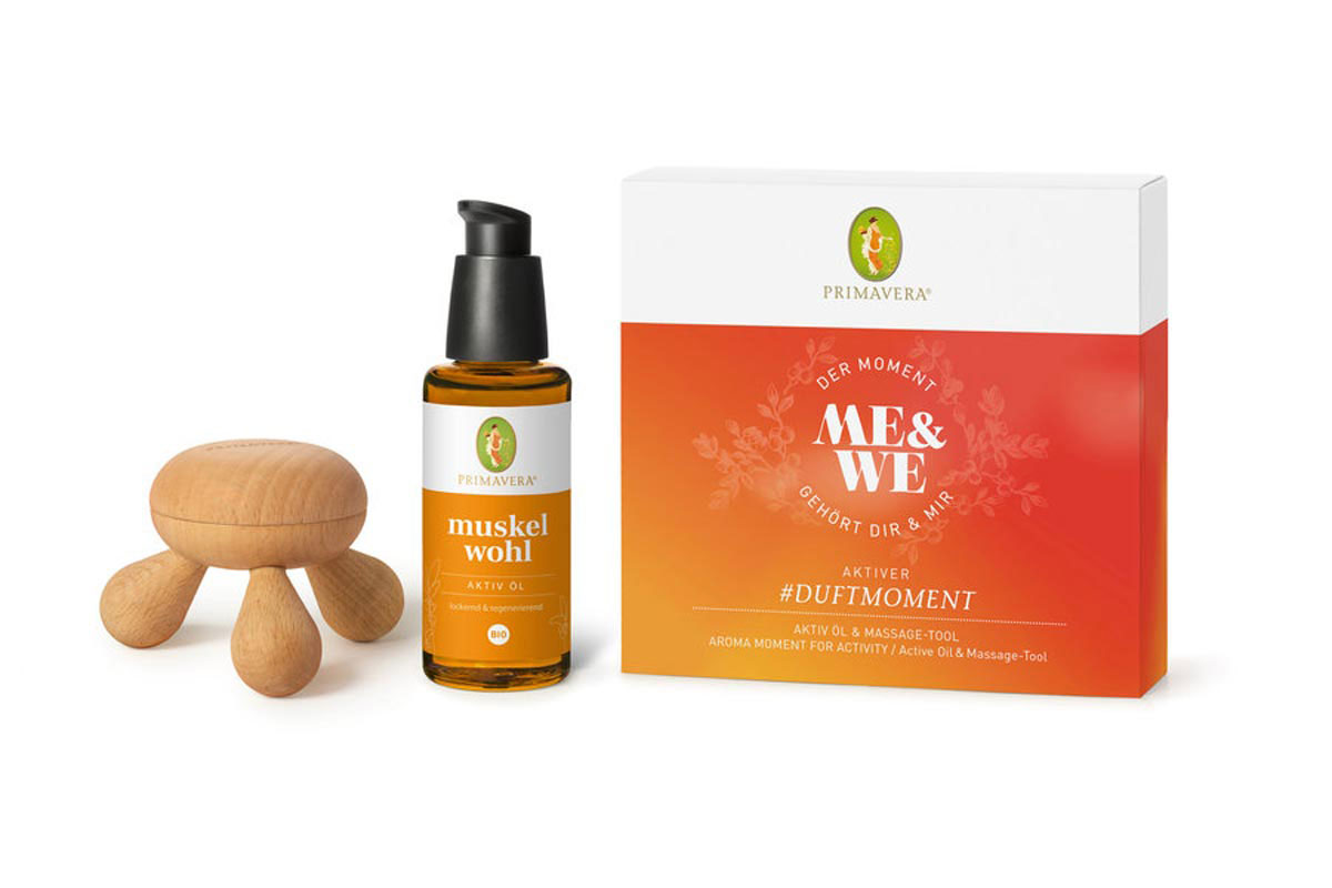 <h2>Geschenkset Aktiver Duftmoment von Primavera, 50 ml</h2>
