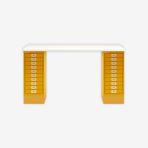 Bisley Home MultiDesk 005642 weiß/sunflower