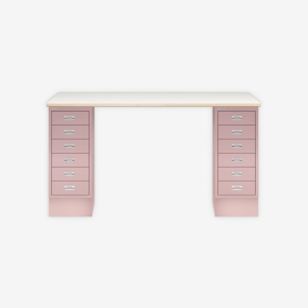 Bisley Home MultiDesk PW620 plywood/pastellpink
