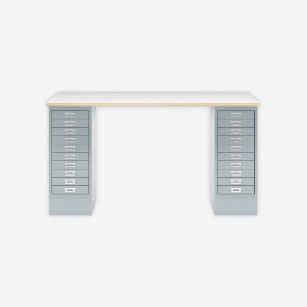Bisley Home MultiDesk PW645 plywood/lichtgrau