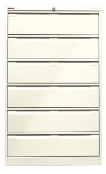 Bisley Karteischrank 625 reinweiß Bisley Karteischrank 625 reinweiß