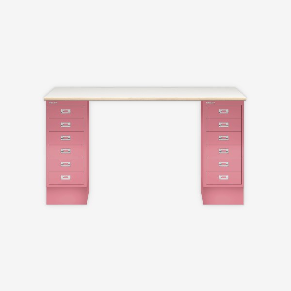 Bisley Home MultiDesk PW601 plywood/pink
