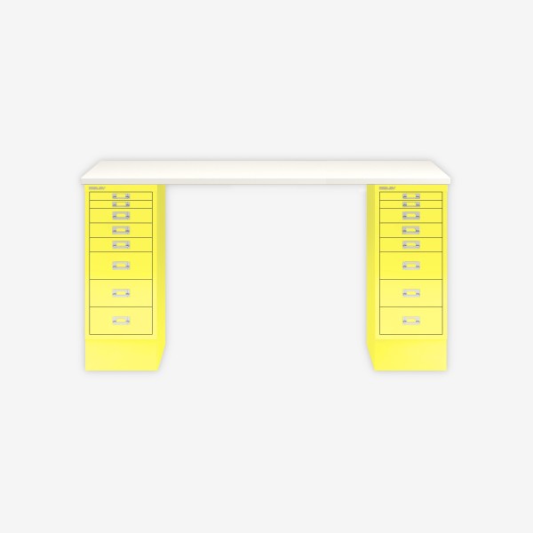 Bisley Home MultiDesk 005641 weiß/zinkgelb