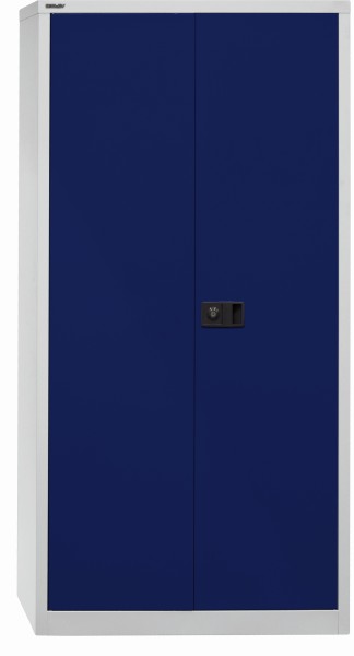 Bisley Flügeltürenschrank UNIVERSAL 505 Korpus lichtgrau, Fronten oxfordblau