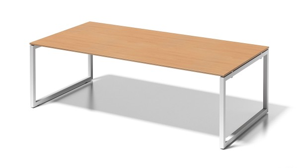 Bisley Cito Desking BC396 Dekor buche, Gestell verkehrsweiß