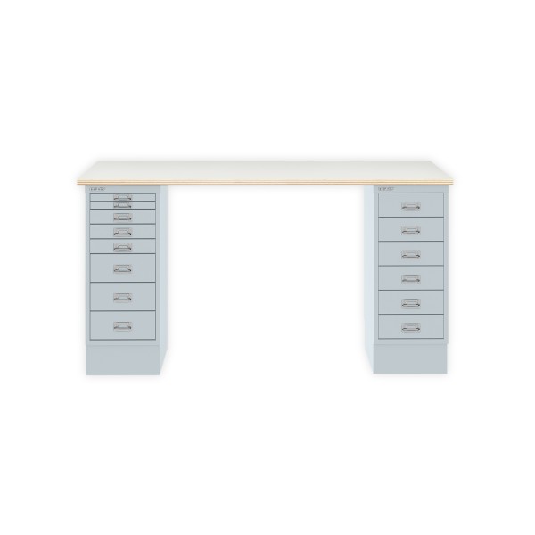 Bisley Home MultiDesk PW645 plywood/lichtgrau