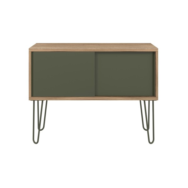 Bisley Home MultiRange Sideboard NW623 nussbaum/olivgrün