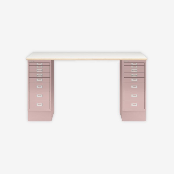 Bisley Home MultiDesk PW620 plywood/pastellpink